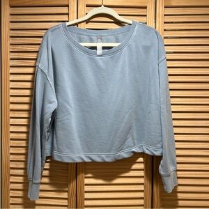 Lou & Grey Washed Cozy Cotton Dolman Sweatshirt